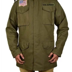 First Blood John Rambo Green Jacket