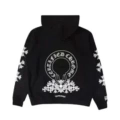 Floral Certified Chrome Black Hoodie