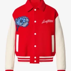 Louis Vuitton Leather Varsity Jacket