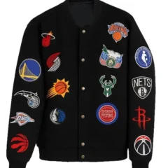 NBA Collage Patch Jacket