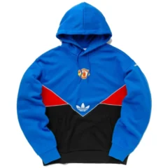 Manchester United Blue Pullover Hoodie