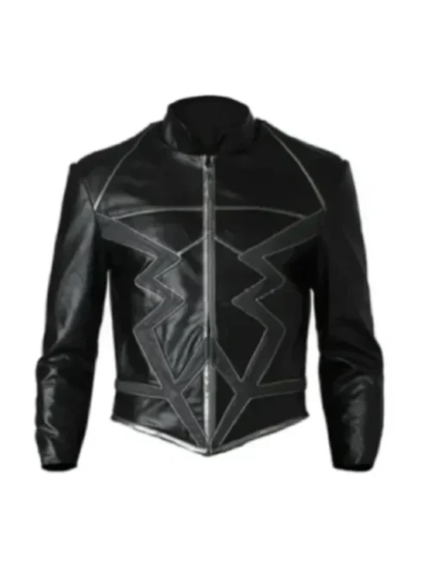 Black Bolt Inhumans Leather Jacket