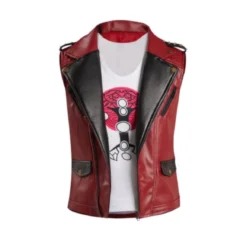 Thor Love And Thunder Chris Cosplay Leather Vest