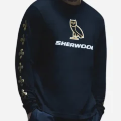 OVO Sherwood Pom Pom Long Sleeve T-Shirt