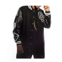 Omarion Long Varsity Jacket