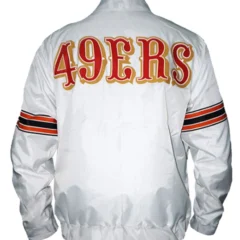 Power Forward San Francisco 49ers White Jacket