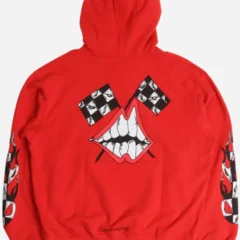 Red Chrome Hearts Hoodie