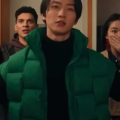 Sang Heon Lee Xo Kitty Green Puffer Vest