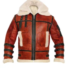 B6 Aviator Sheepskin Waxed Jacket