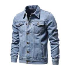 Sky Blue Denim Trucker Jacket