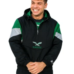 Starter Eagles Pullover Jacket