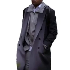 Power Book II Ghost S03 Tariq St Patrick Trench Coat