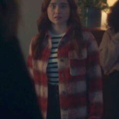 The Jetty 2024 Ruby Stokes Red Plaid Shacket