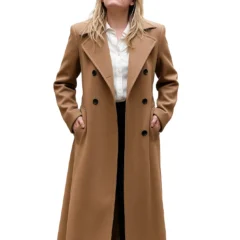 The Veil Elisabeth Moss Trench Coat