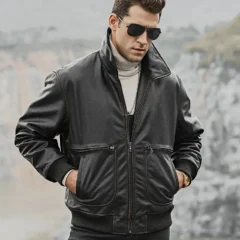 Weston Black Flight Leather Jacket