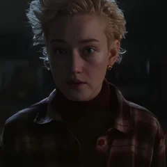 Wolf Man Julia Garner Plaid Shirt