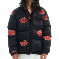 Naruto Akatsuki Puffer Jacket