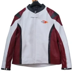 Johnny Blaze Ghost Rider Red and White Jacket