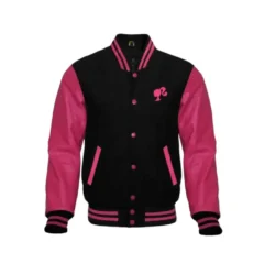 Barbie Pink Varsity Jacket