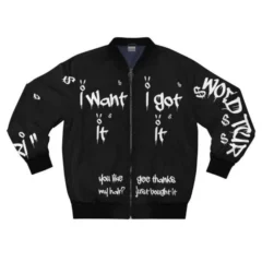 Ariana Grande World Tour 7 Rings Bomber Jacket