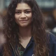 Euphoria Zendaya S02 Blue Peels Jacket