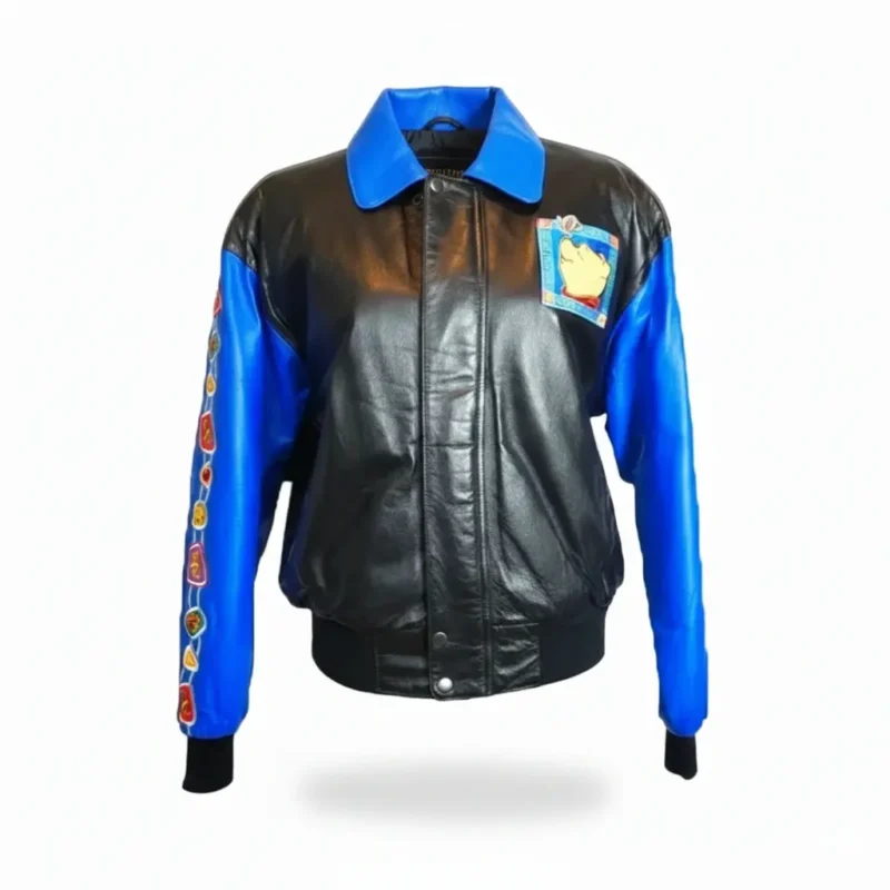 Winnie The Pooh Leather Jacket