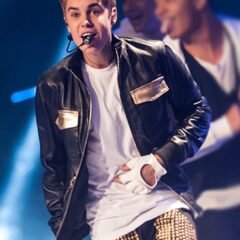 Germany's Next Topmodel Justin Bieber Leather Jacket