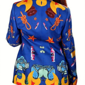 Birds Of Prey Harley Quinn Blue Blazer