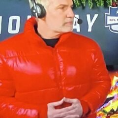 Kurt Warner Red Puffer Jacket
