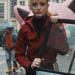 Lucy Stevens Pokemon Detective Pikachu Red Jacket