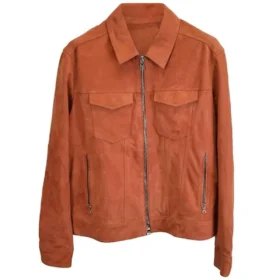 f1 the movie 2025 brad Pitt suede leather jacket