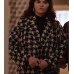Only Murders In The Building 2023 Selena Gomez Printed Coat