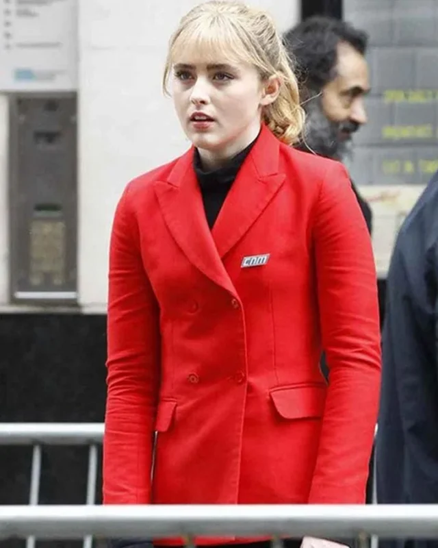 Pokemon Detective Pikachu Lucy Stevens Red Coat