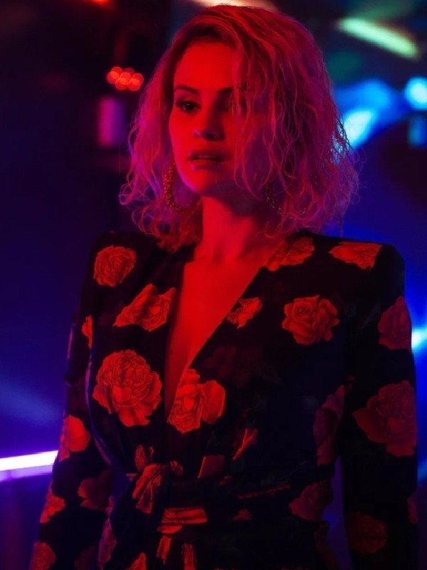 Selena Gomez Emilia Perez Floral Blazer