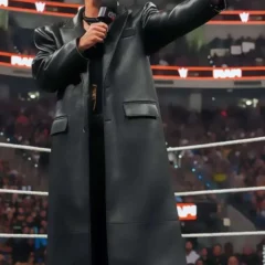 Monday Night RAW 2025 Seth Rollins Leather Coat