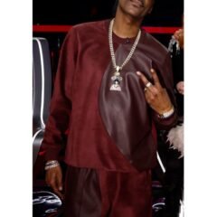The Voice Snoop Dogg Maroon Tracksuit