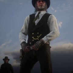 Red Dead Redemption 2 Colm O'Driscoll Black Vest