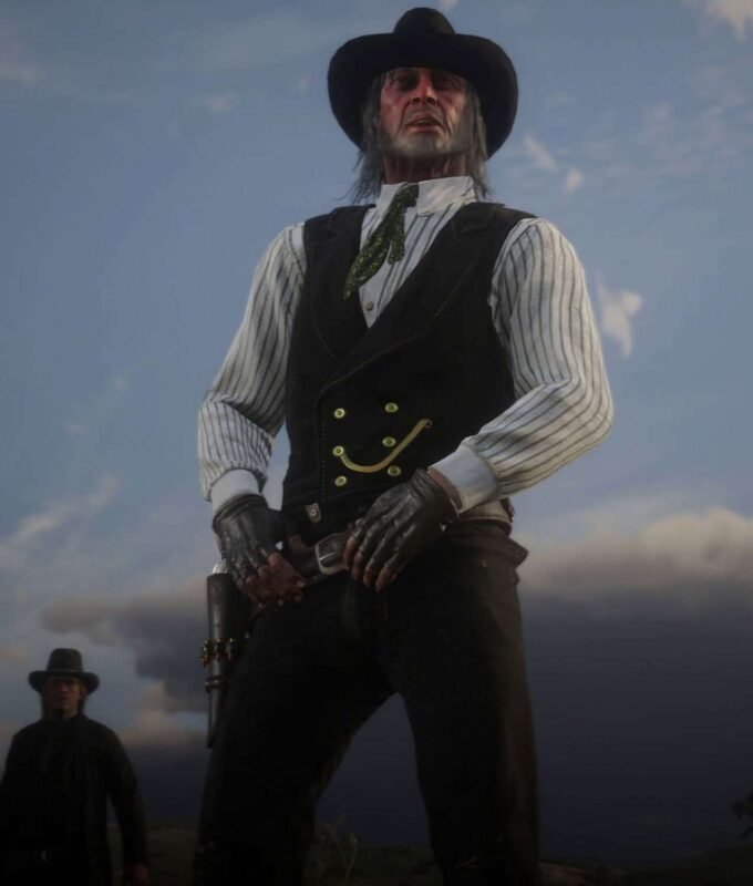 Red Dead Redemption 2 Colm O'Driscoll Black Vest
