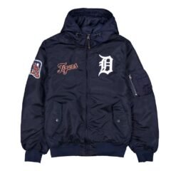 Detroit Tigers Historic L-2B Hooded Bomber Jacket