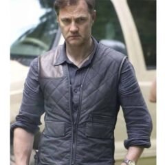 Governor The Walking Dead David Morrissey Quilted Vest