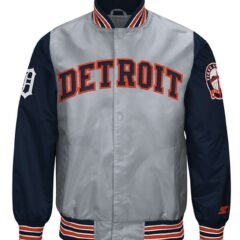 Detroit Tigers Gray Cooperstown Jacket
