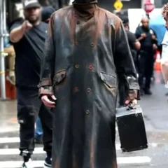 Christian Bale The Bride Black Leather Coat