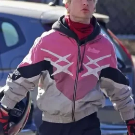 Crime 101 Barry Keoghan Bomber Jacket