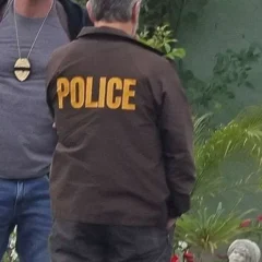 Matt Damon The RIP Police Jacket