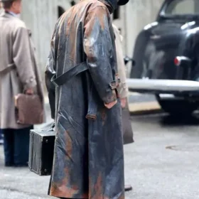 Christian Bale The Bride Black Leather Coat