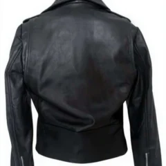 Kim Kardashian Black Biker Jacket