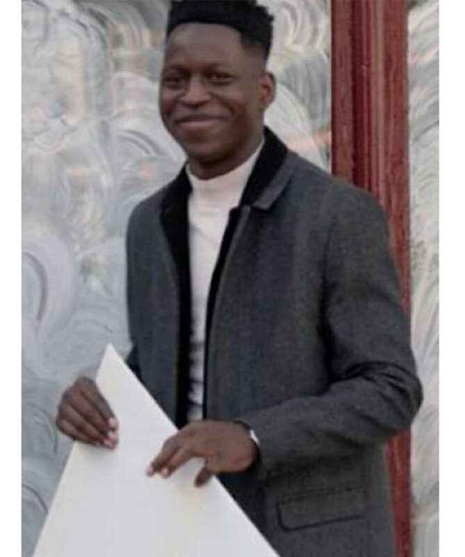 Ted Lasso S02 Toheeb Jimoh Grey Coat