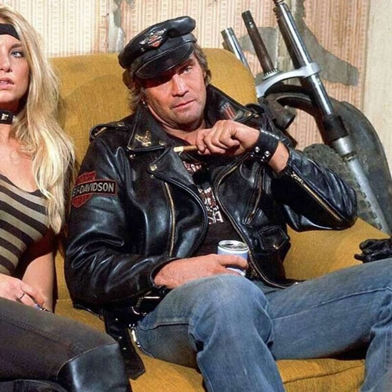 Lee Majors The Fall Guy Leather Jacket