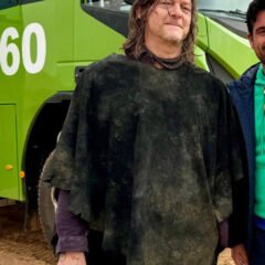 Norman Reedus The Walking Dead: Daryl Dixon S03 Black Poncho