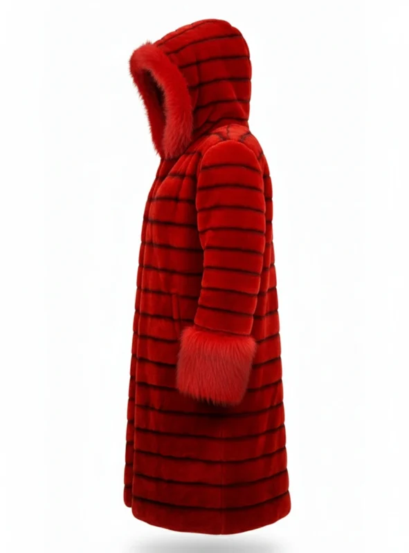 Ana de Armas Ballerina Fur Coat